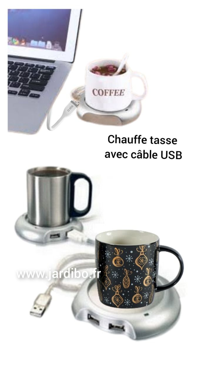Chauffe-tasses USB pour ordinateur